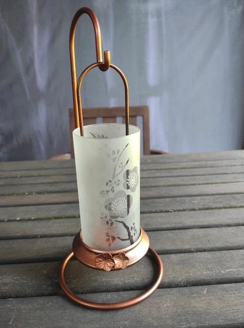 Hangende theelicht kaarshouder bloemen, Ophalen, Gebruikt, Meerkleurig, Overige merken