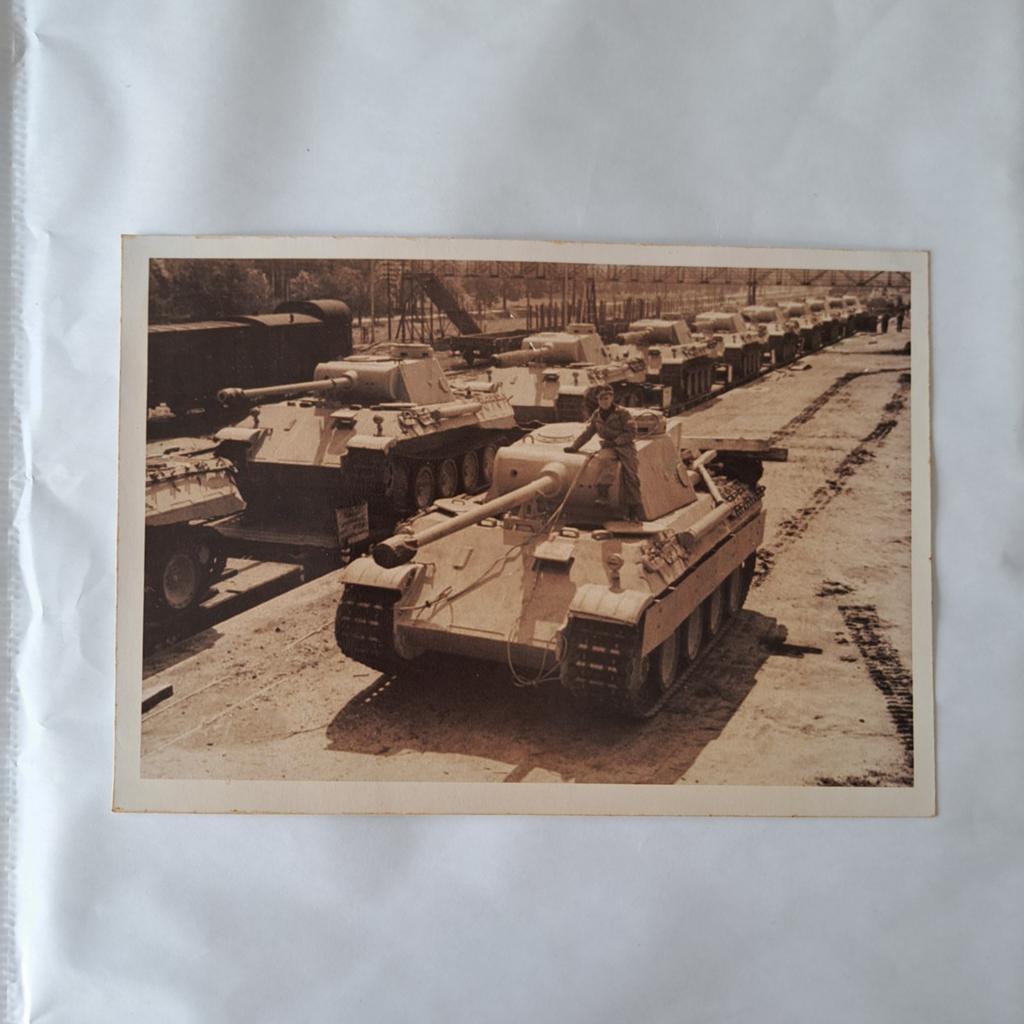 Panther tank persfoto WO2 – Weltbild Berlin 1943, Ophalen of Verzenden