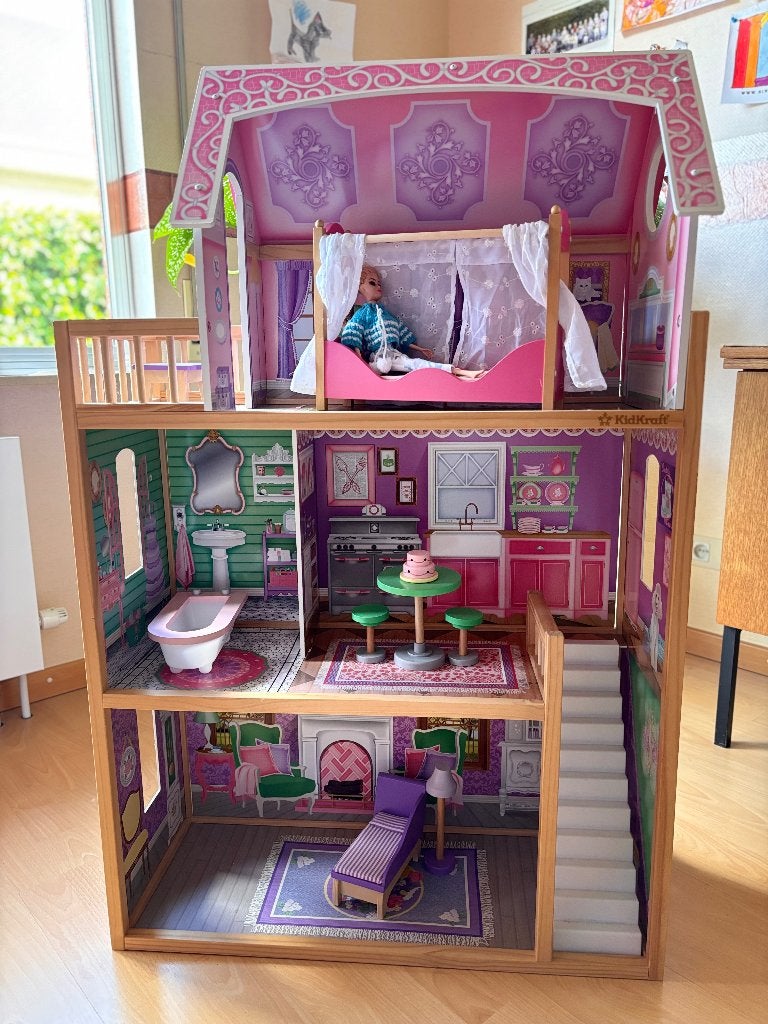 Poppenhuis Kidkraft, Ophalen, Zo goed als nieuw, Poppenhuis