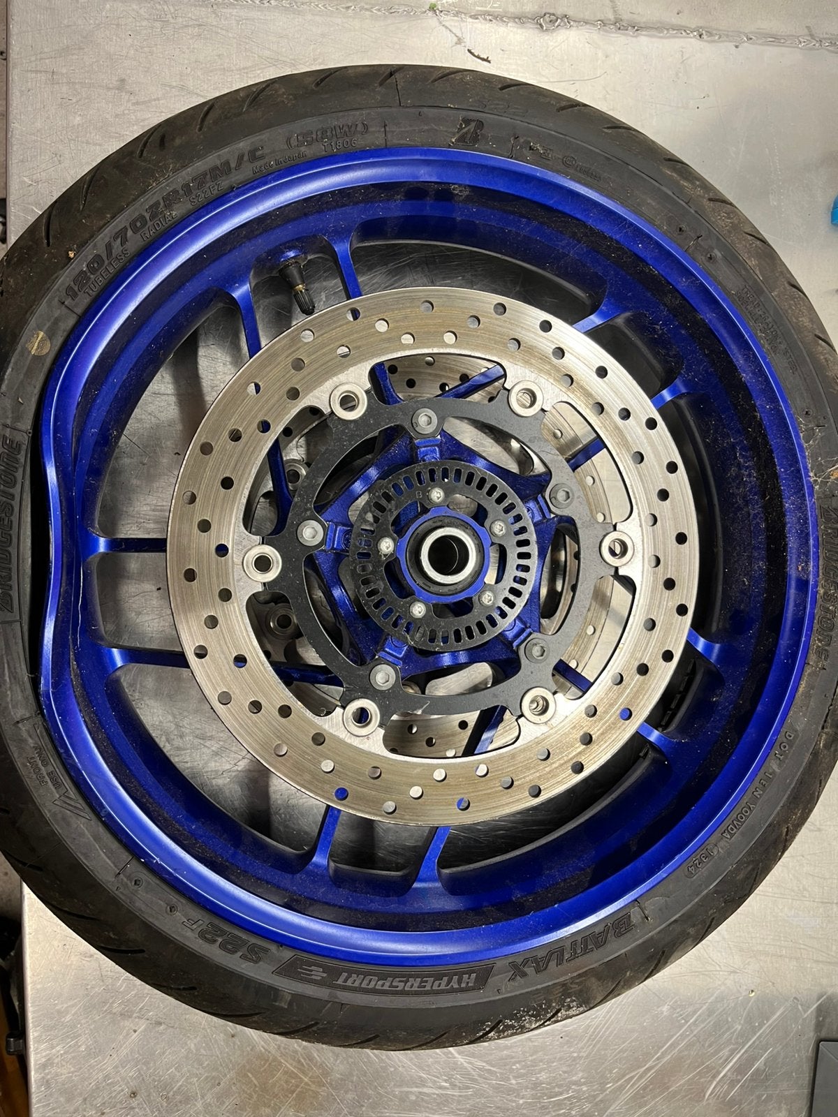 Voorwiel Yamaha Tracer 9 GT, Ophalen of Verzenden, Gebruikt