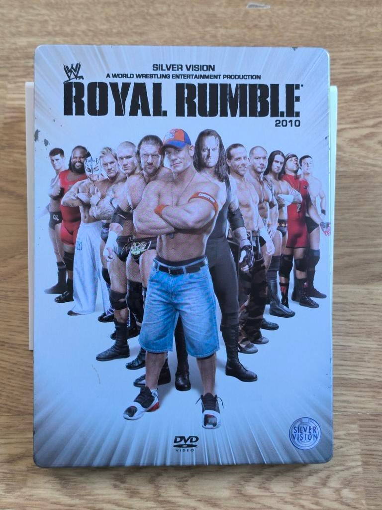 Royal Rumble 2010 steelbook dvd - WWE - metal case -wwe., Cd's en Dvd's, Ophalen of Verzenden