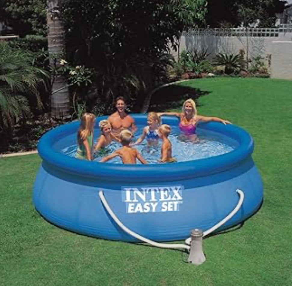 Zwembad intex easy 366x84cm, Ophalen, Gebruikt