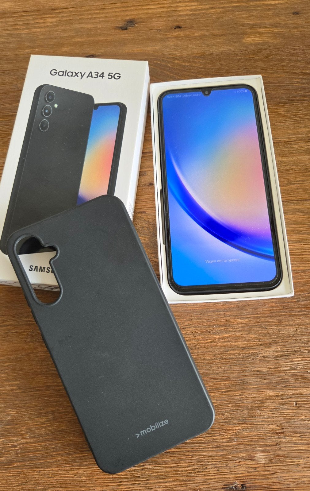 Samsung Galaxy A34 5G Enterprise Edition + backcover., Telecommunicatie, Mobiele telefoons | Samsung, Ophalen, Overige modellen