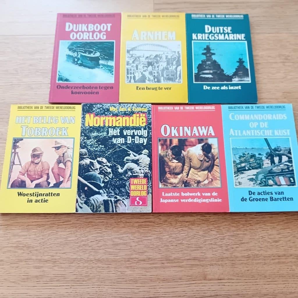 Bibliotheek van de Tweede Wereldoorlog, Livres, Guerre & Militaire, Enlèvement, Deuxième Guerre mondiale, Comme neuf
