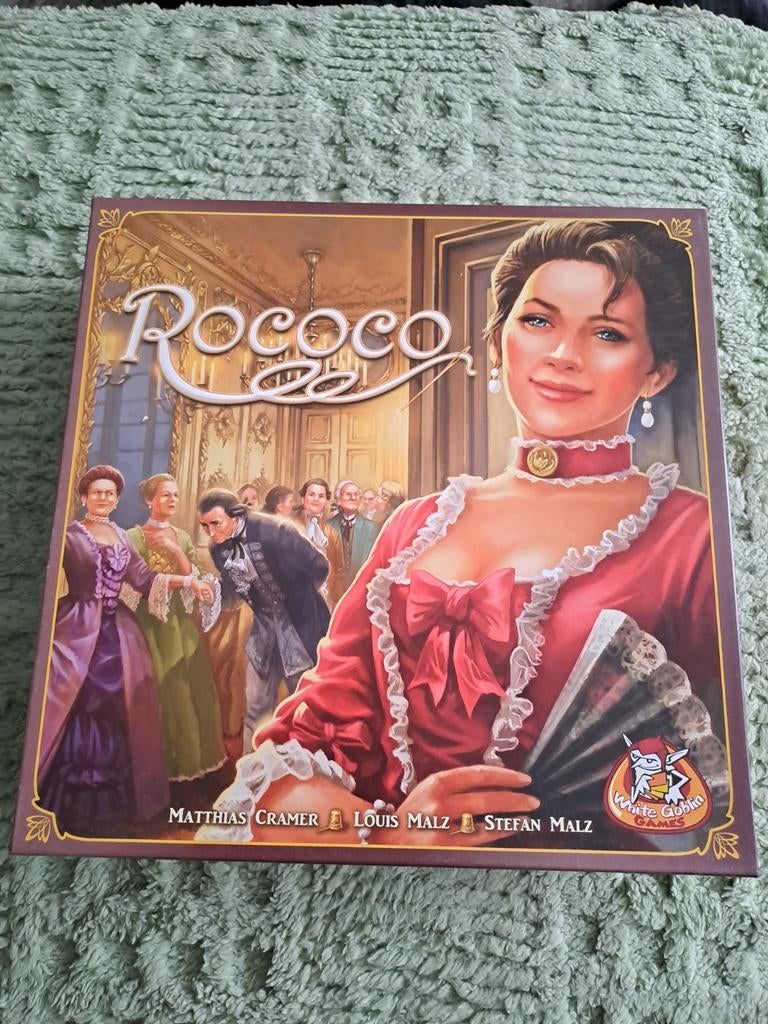 Rococo, Vijf spelers of meer, Ophalen, Zo goed als nieuw, White Goblin Games