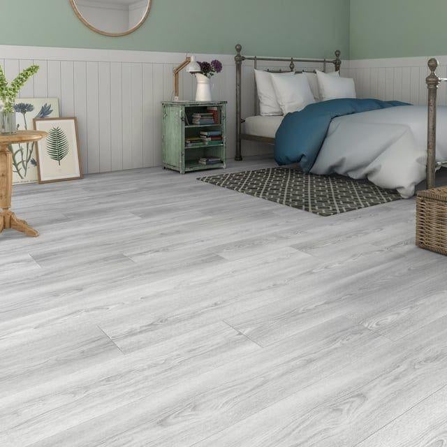 Parquet PVC neuf à coller, Neuf, Gris, Parquet, Enlèvement