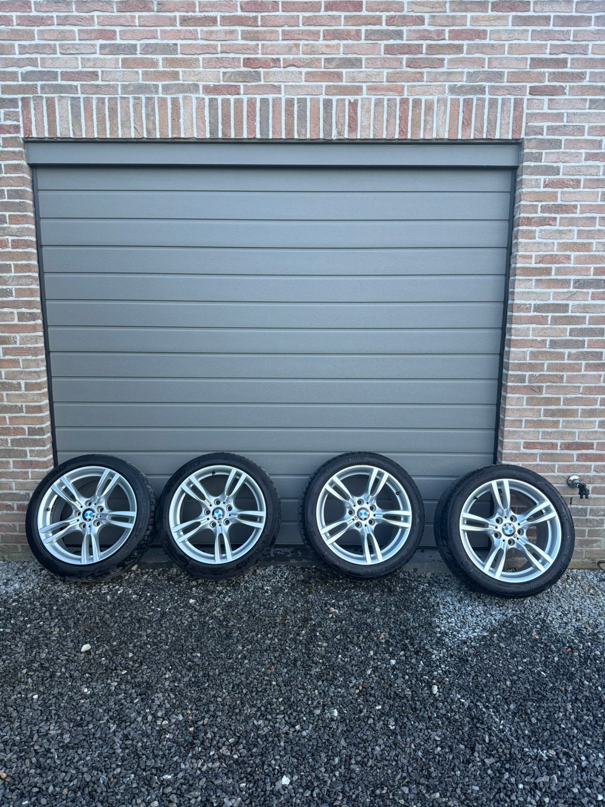 Bmw 18” 5x120 breedset 400m velgen f30 f31 enz.., Auto-onderdelen, Banden en Velgen, Ophalen, Band(en)