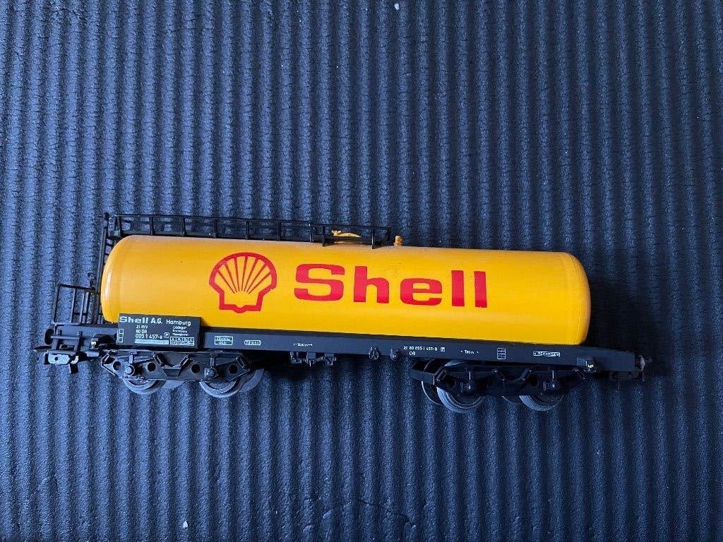 Wagon Marklin Shell 4651, Hobby & Loisirs créatifs, Trains miniatures | HO, Enlèvement ou Envoi, Utilisé, Wagon, Märklin