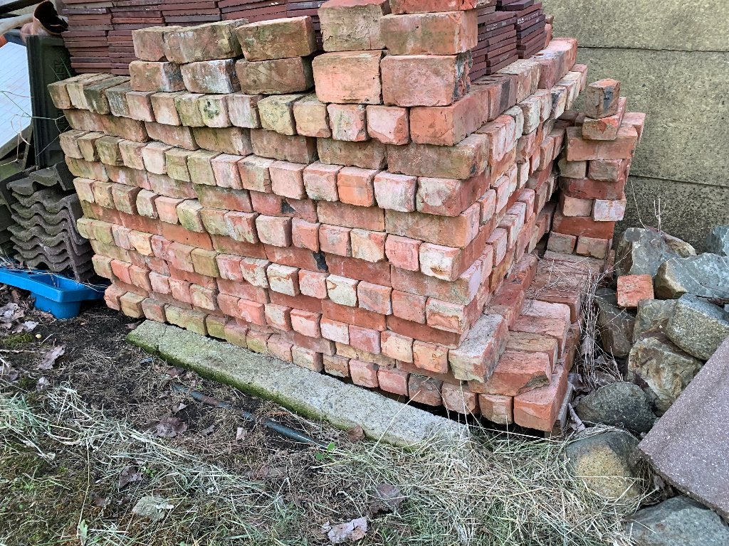 Metselstenen, Enlèvement, Utilisé, Briques