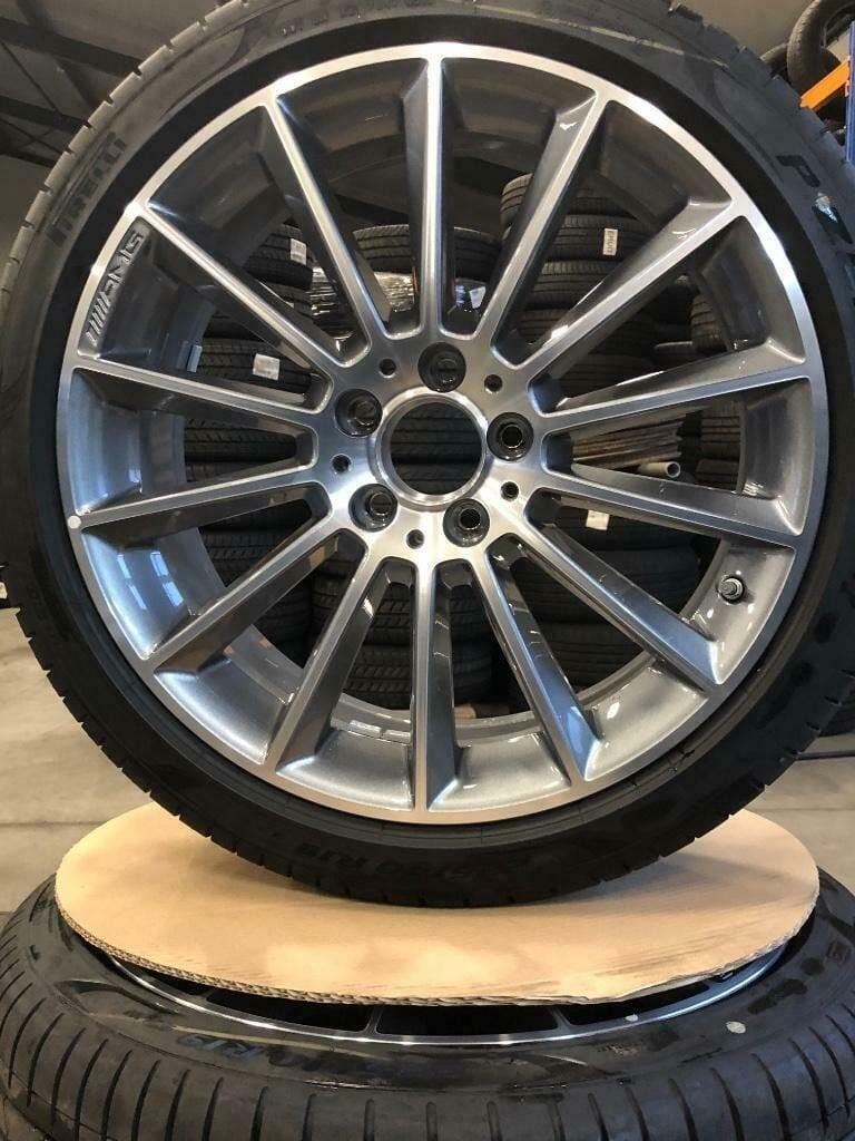 orig.19 inch mercedes a klasse w177 amg velgen & zomerbanden, Auto-onderdelen, Banden en Velgen, Gebruikt, -, -, Banden en Velgen