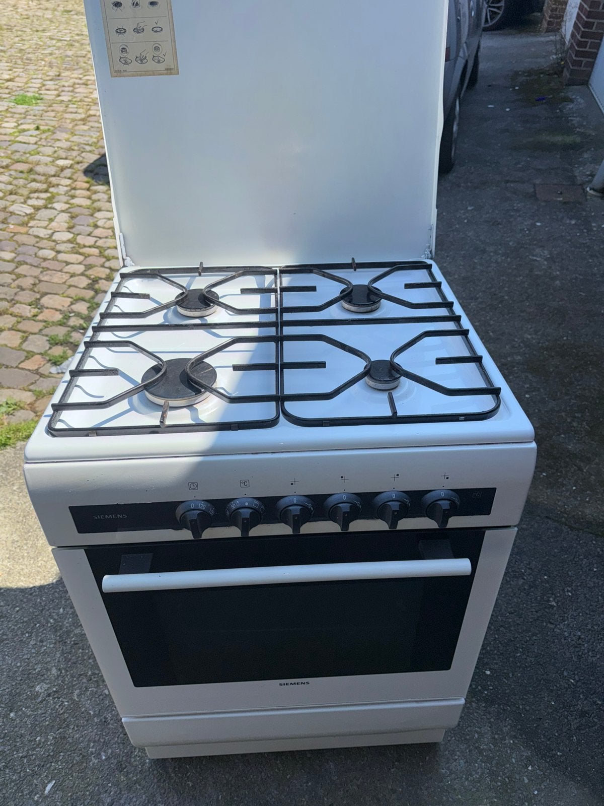 Cuisinière gaz Siemens four électrique, Enlèvement ou Envoi, Comme neuf, Électrique