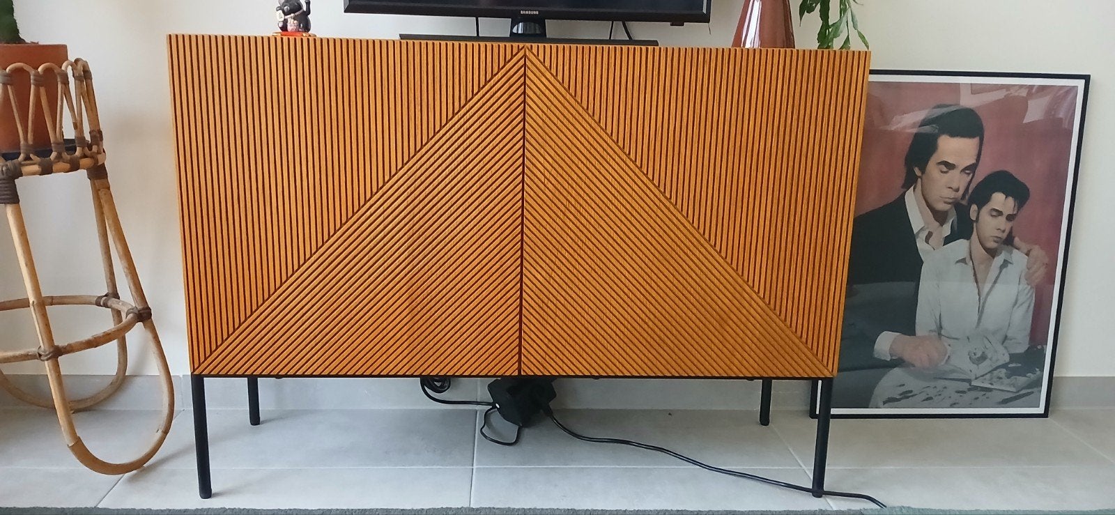 Mooie vintage look buffet/tv kast, Ophalen, Vintage, 50 tot 100 cm, Zo goed als nieuw