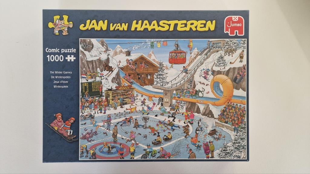 Jan Van Haasteren - De Winterspelen - ZGAN, Ophalen