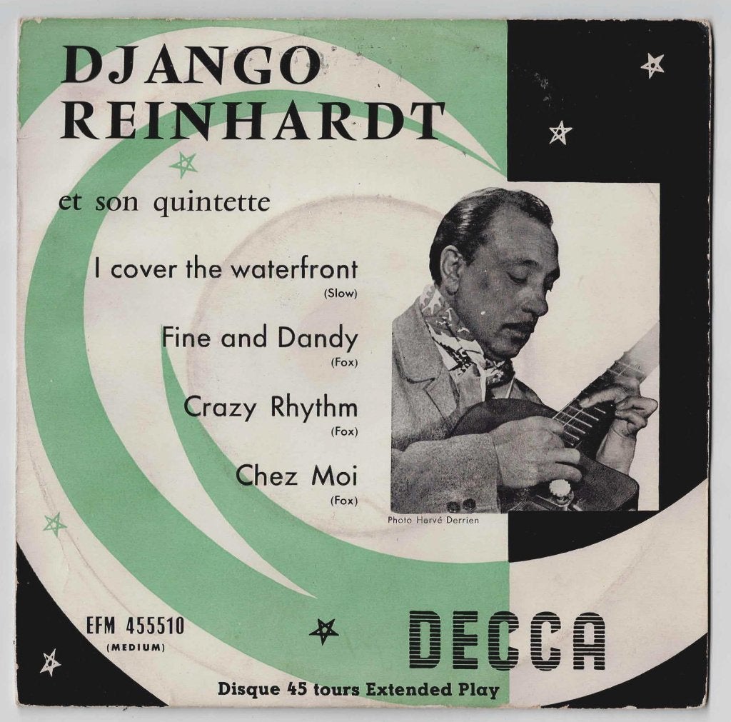 Django Reinhardt - I cover the Waterfront  EP, Gebruikt, 7 inch, Ophalen of Verzenden, EP