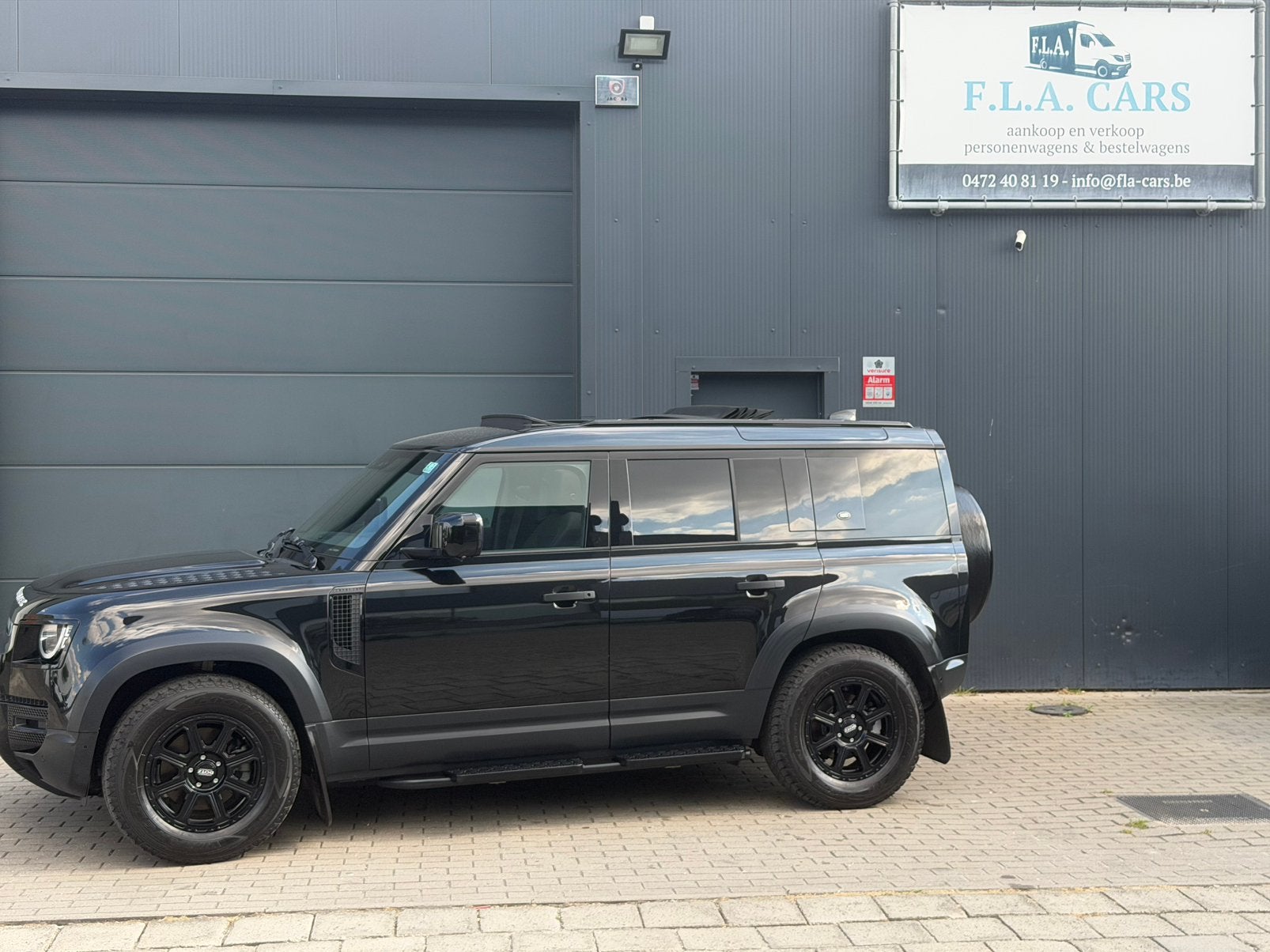 LAND ROVER DEFENDER BJ2021 4X4 AUTOMAAT OPEN DAK EURO6D FULL, Essai à domicile, Achat, Entreprise, Garantie prolongée