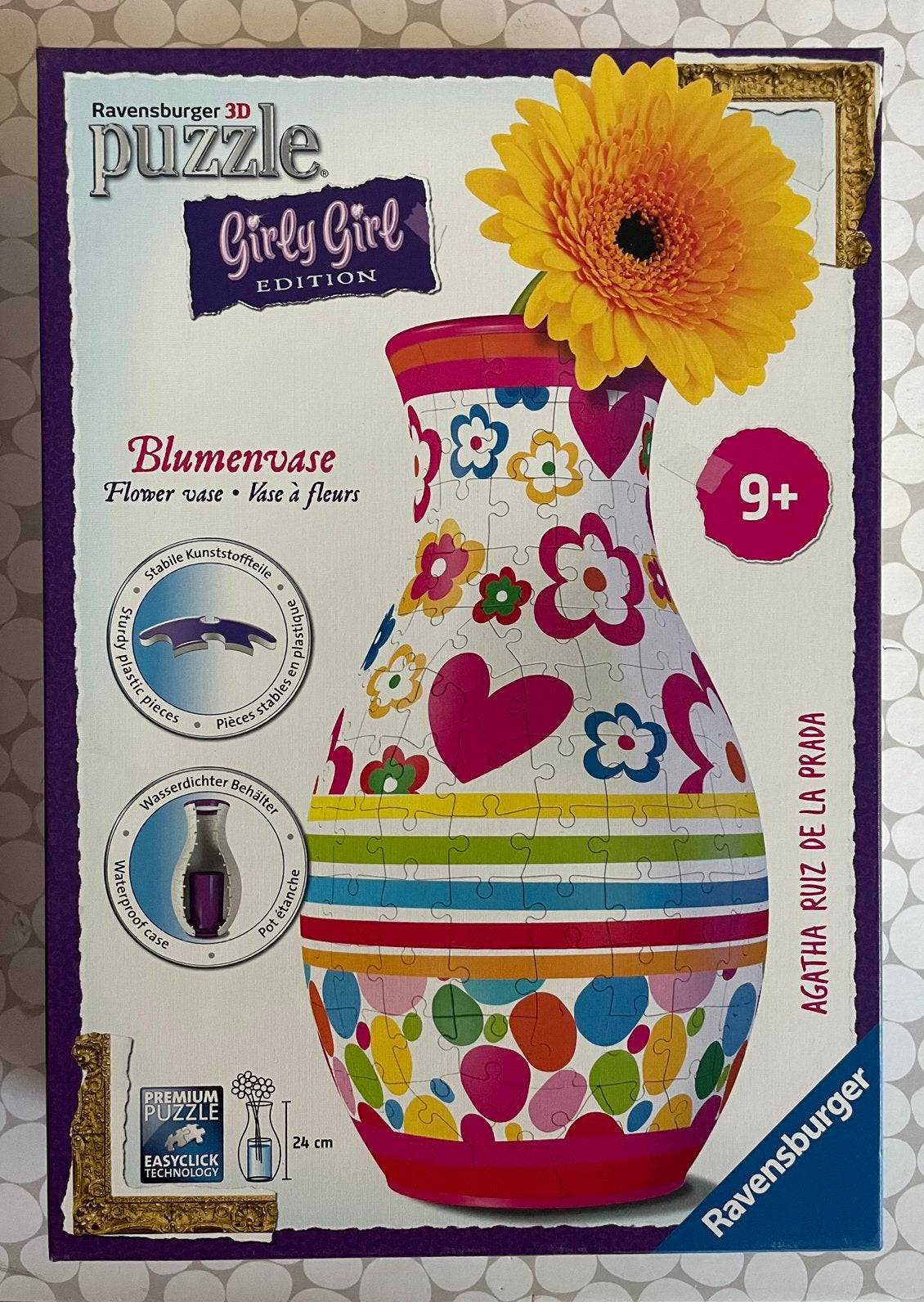 3D-puzzel Ravensburger: echte vaas, Enfants & Bébés, Jouets | Puzzles pour enfants, Enlèvement ou Envoi, Plus de 50 pièces, Comme neuf