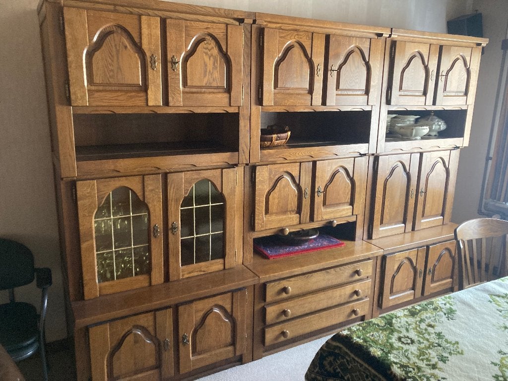 gratis kast, Huis en Inrichting, Kasten | Kleerkasten, Ophalen, Gebruikt, Eikenhout, 200 cm of meer