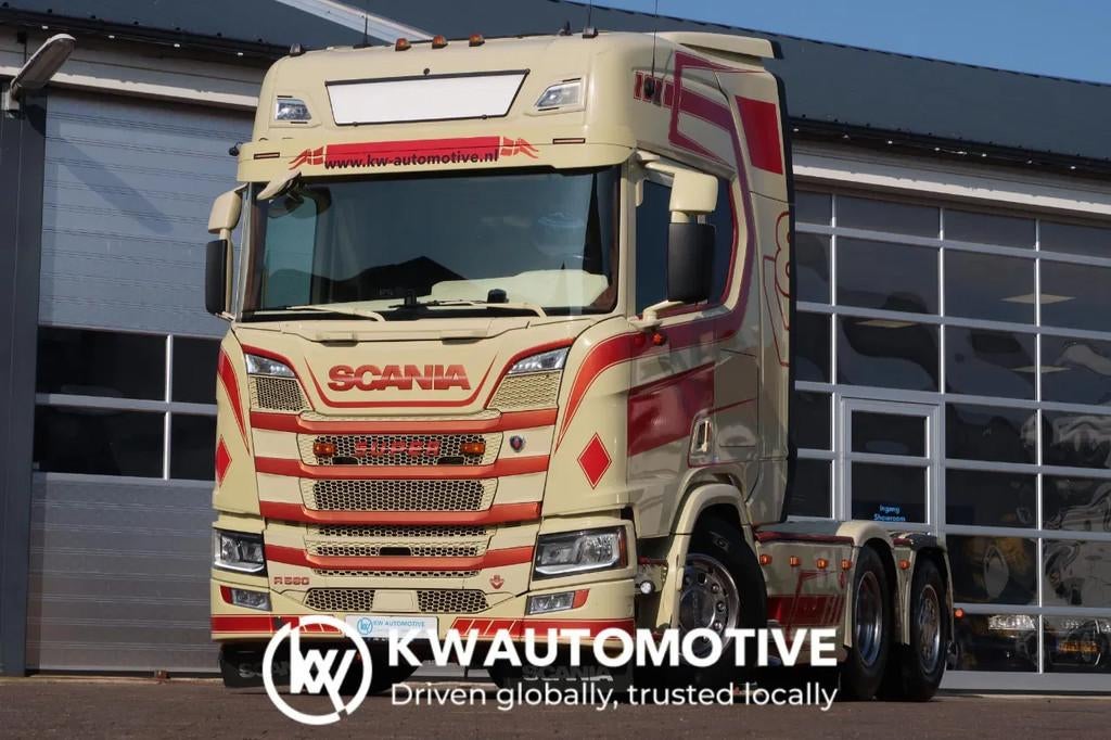 Scania R580 V8 NGS 6X2/ FULL AIR/ RETARDER/ HYDRAULICS/ SPEC, Autos, Camions, Achat, Euro 6, Autres couleurs, Diesel