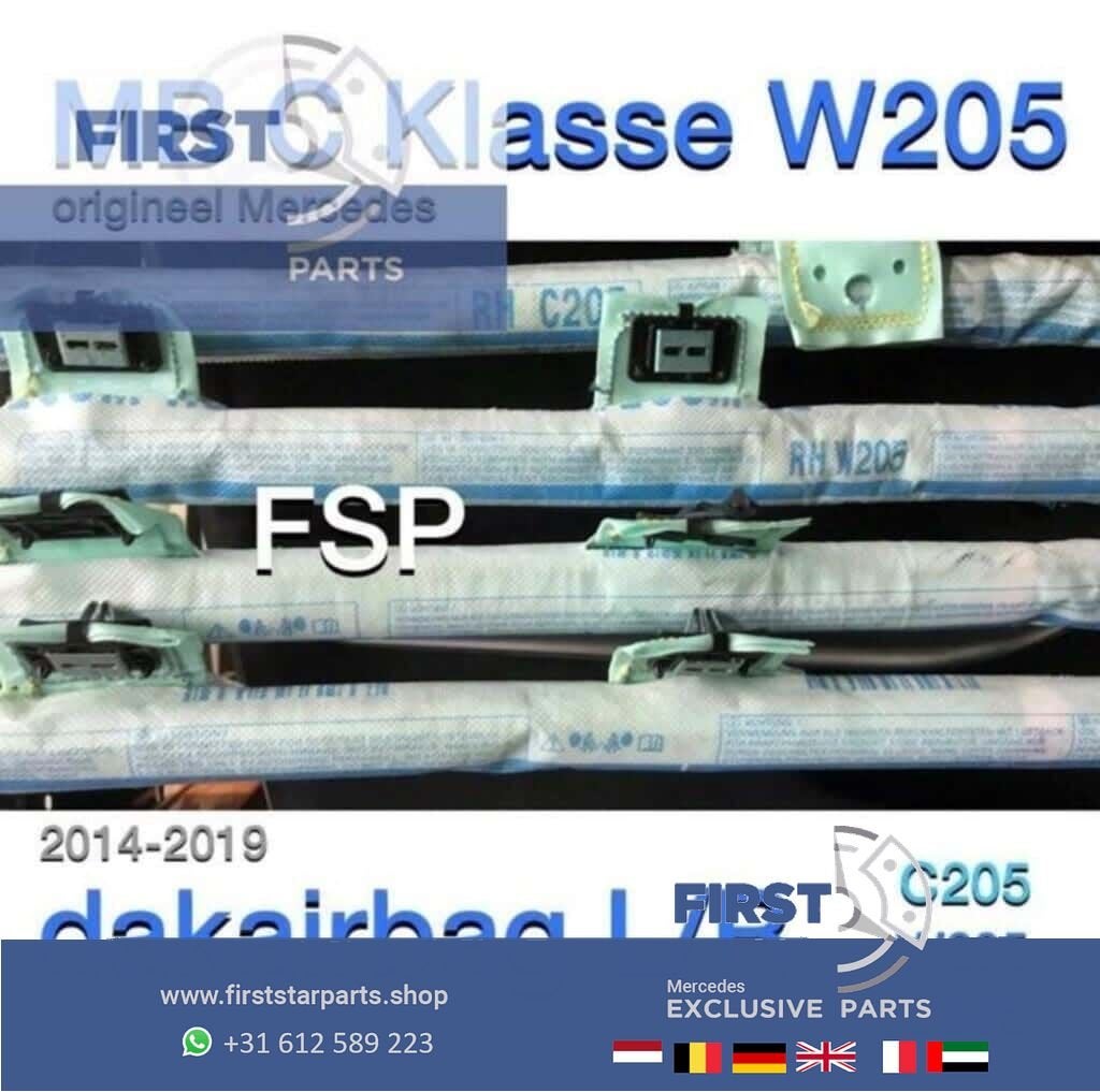 Hemelairbag W205 S205 C205 A205 dakairbag links rechts dak a, Gebruikt, -, Ophalen of Verzenden, -