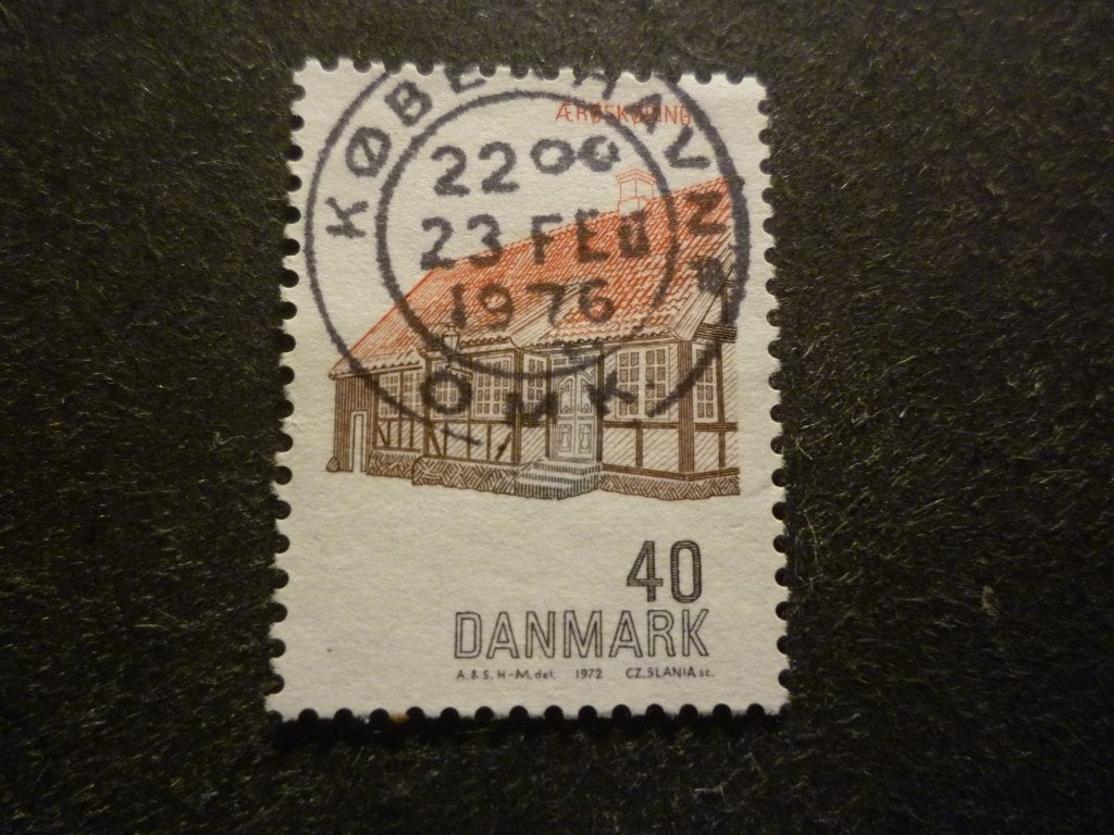 Denemarken/Danemark 1972 Mi 536(o) Gestempeld/Oblitéré, Timbres & Monnaies, Timbres | Europe | Scandinavie, Envoi, Danemark, Affranchi