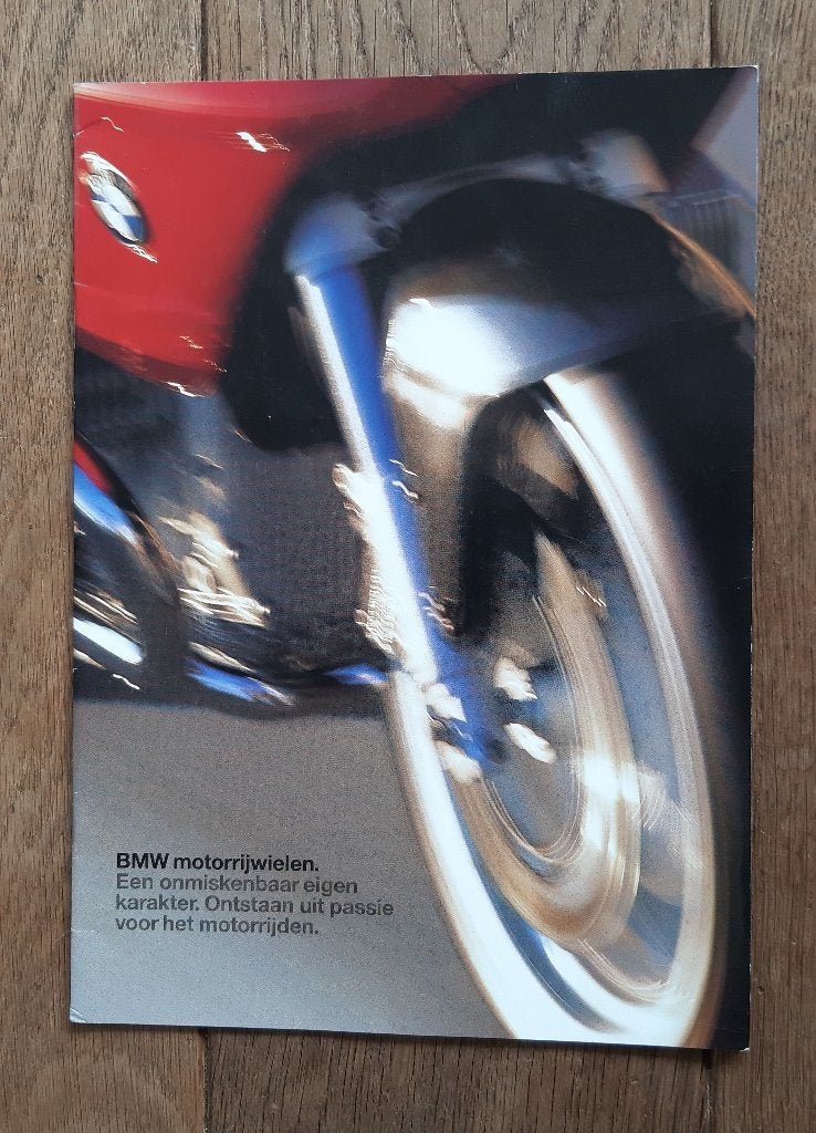 BMW Motorfietsen brochure - Een onmiskenbaar karakter, Motos, Enlèvement ou Envoi, BMW