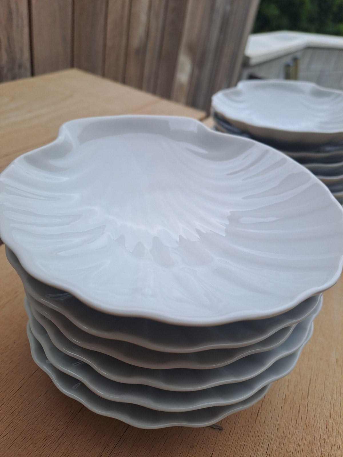 Limoges Porselein schaaltjes schelpvorm (France), Ophalen of Verzenden