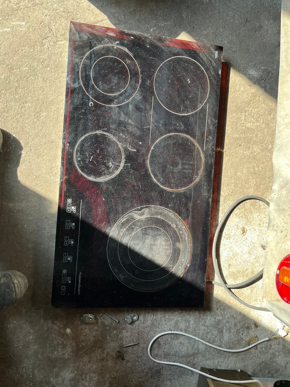 Inductieplaat en dampkap, Elektronische apparatuur, Ophalen of Verzenden, Zo goed als nieuw