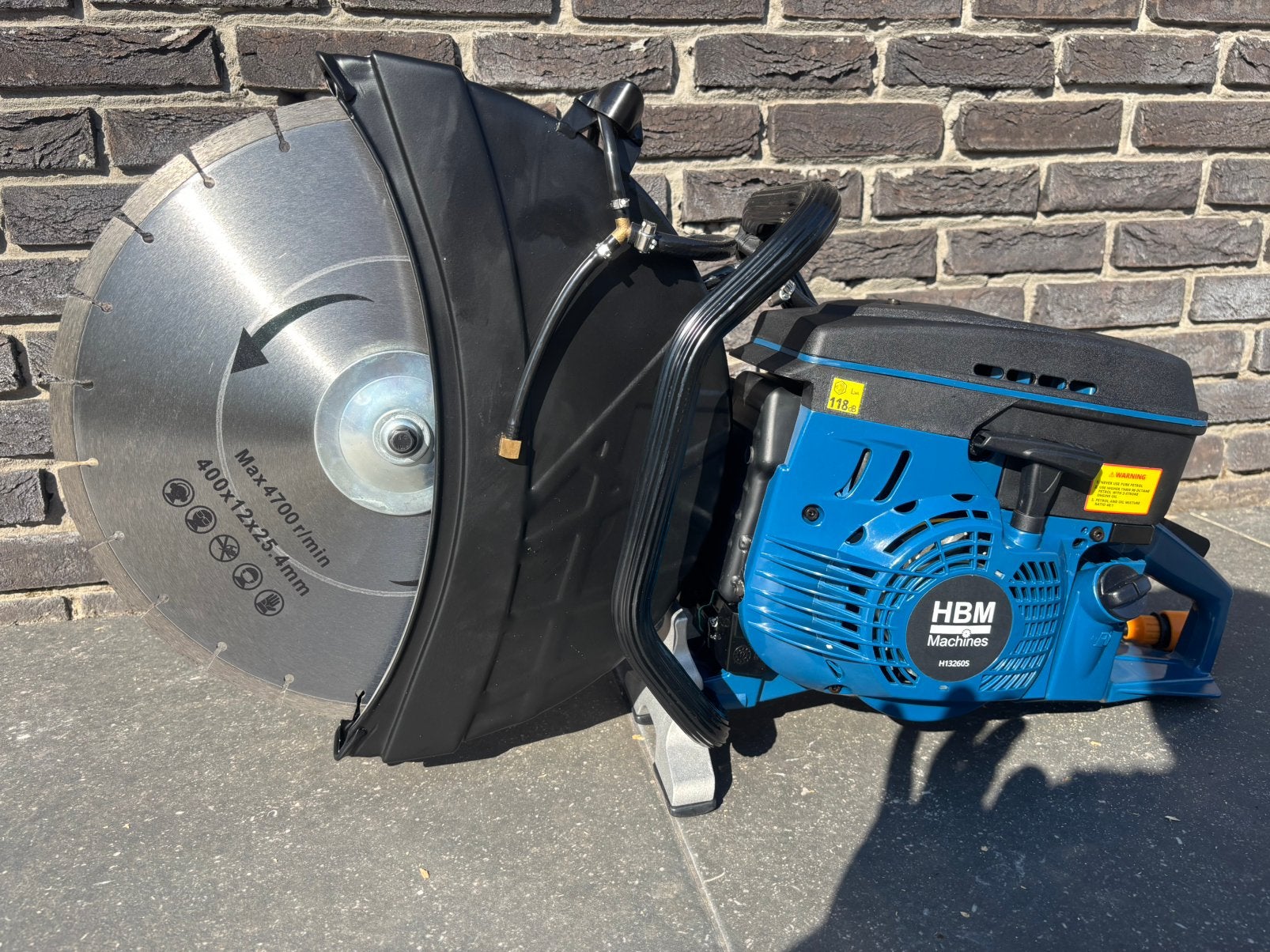 BETONZAAG HUREN €50/DAG - 93,6cc - 400mm - POPERINGE, Doe-het-zelf en Bouw, Ophalen, Nieuw, Overige typen