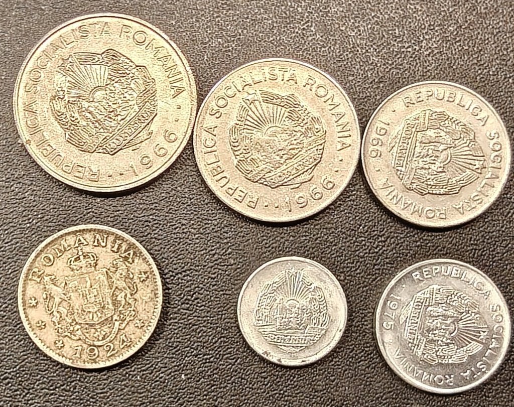 Lot Roemeense munten, Ophalen, Munten
