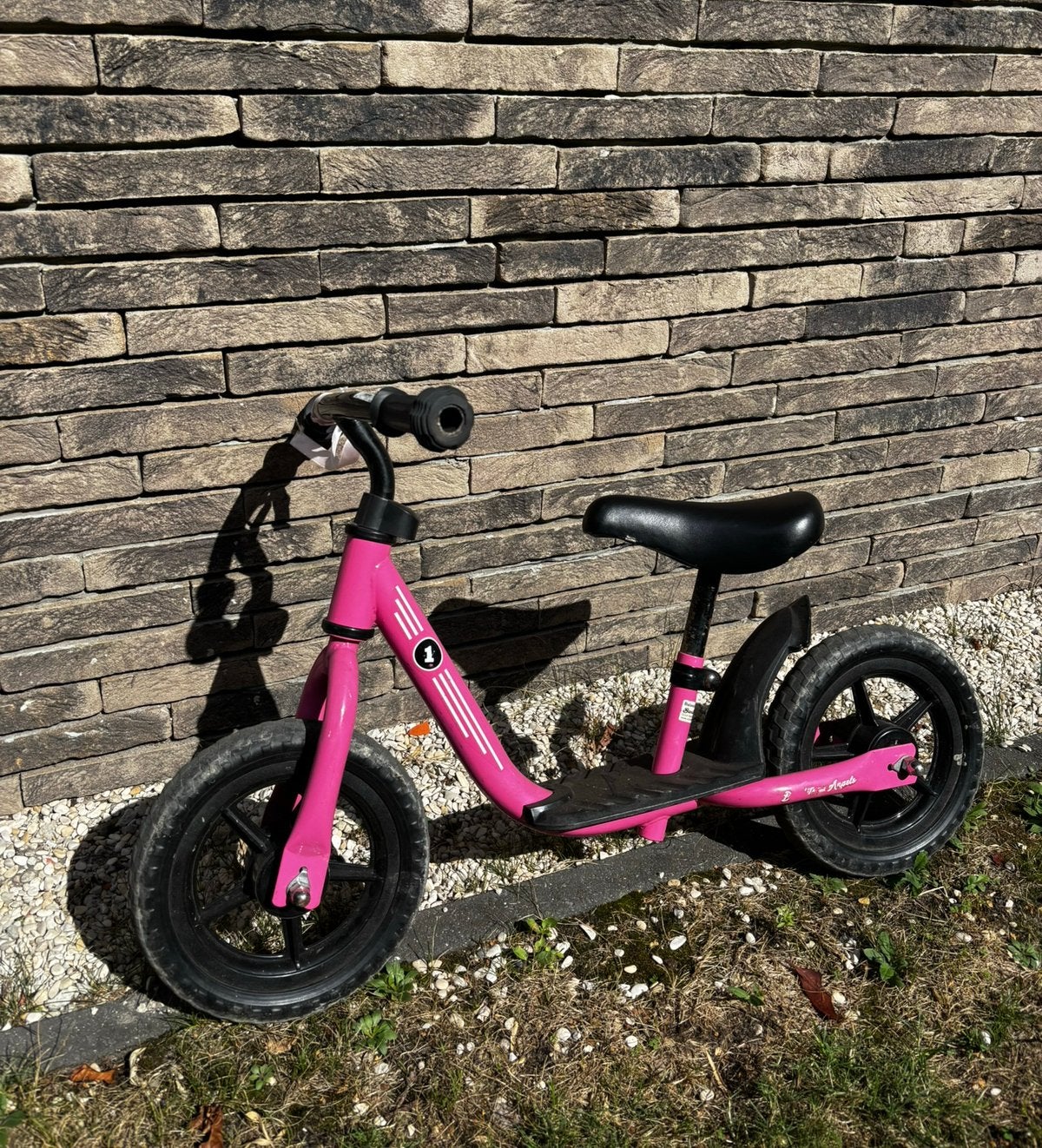 Loopfiets, Ophalen, Zo goed als nieuw