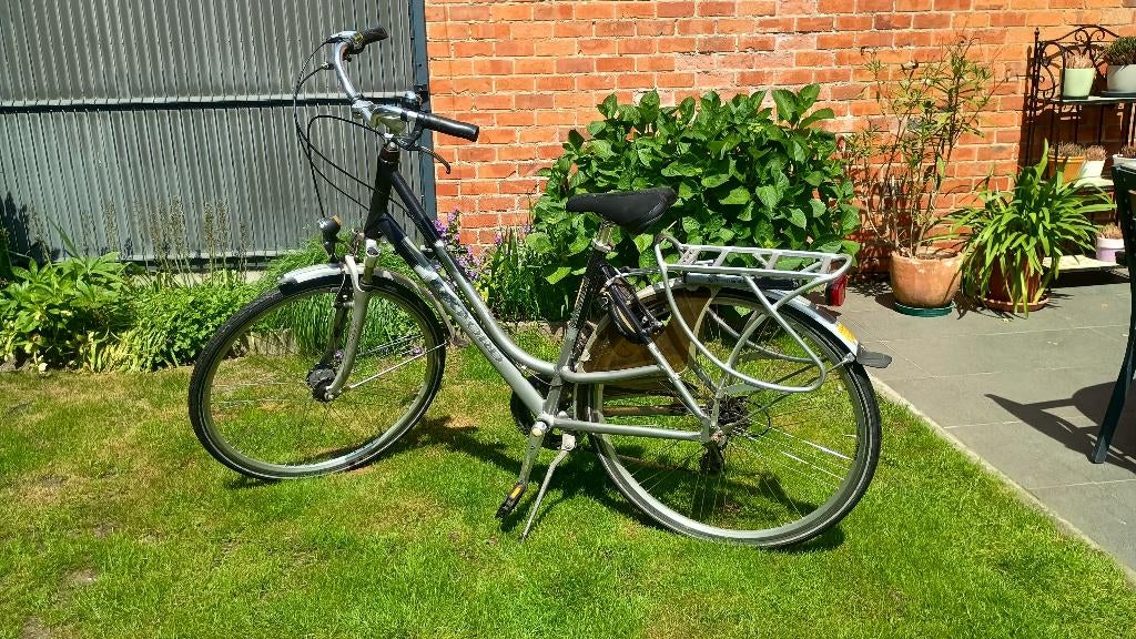 Damesfiets, Gebruikt, Velgrem, 47 tot 50 cm, Versnellingen