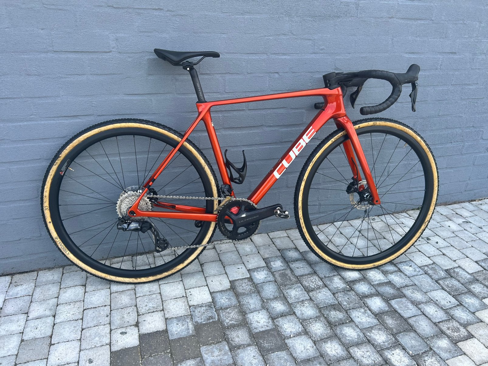 cube crossfiets, Fietsen en Brommers, 28 inch, Gebruikt, Carbon, Schijfrem