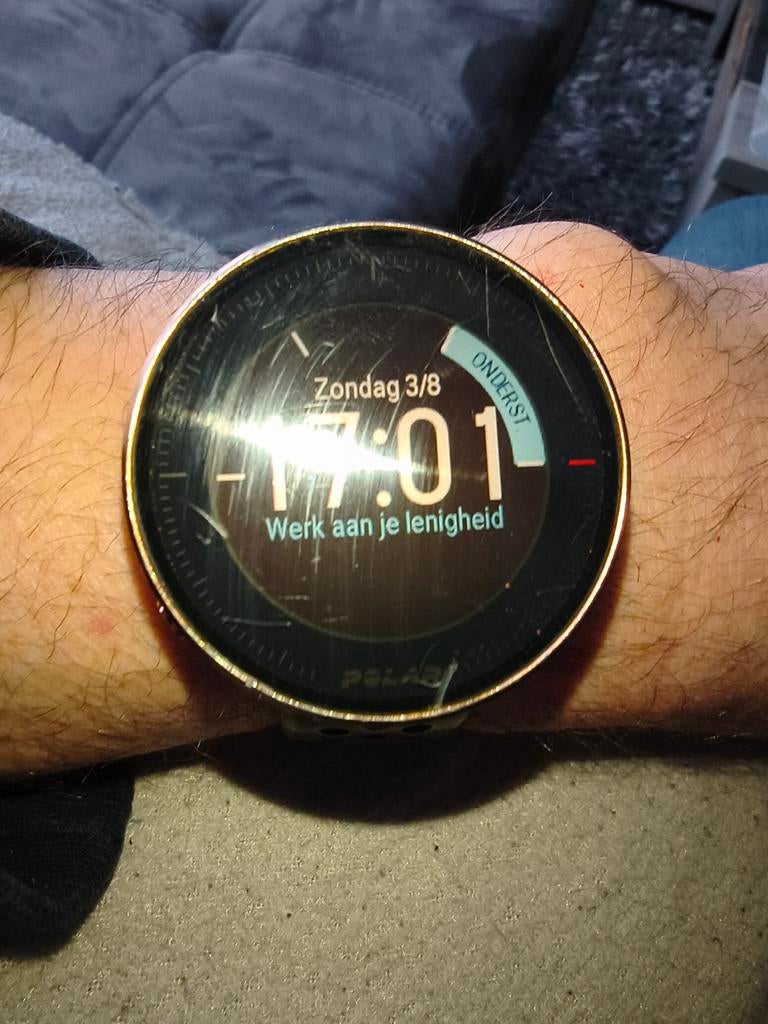 Polar Vantage M, Ophalen