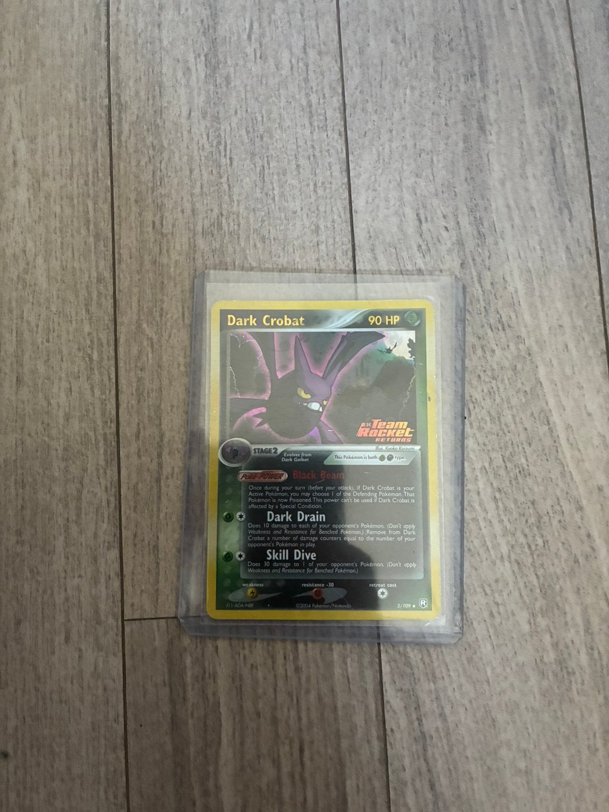 Holo inversé Dark Crobat, Enlèvement ou Envoi, Comme neuf