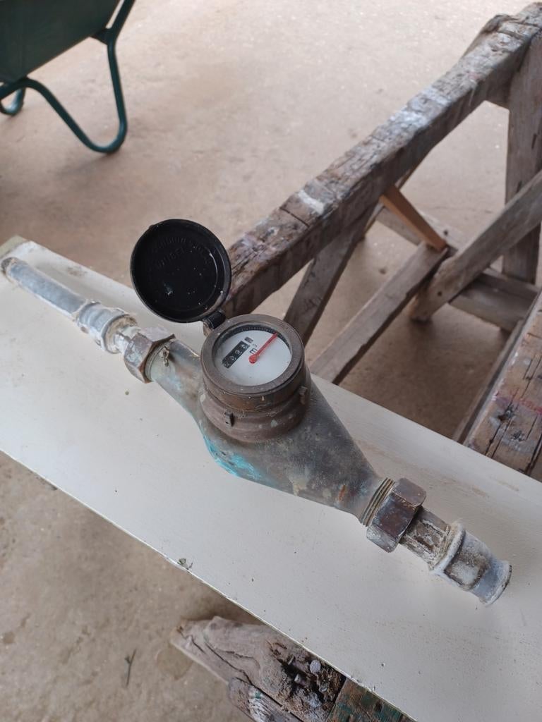 Watermeter, water teller., Doe-het-zelf en Bouw, Ophalen