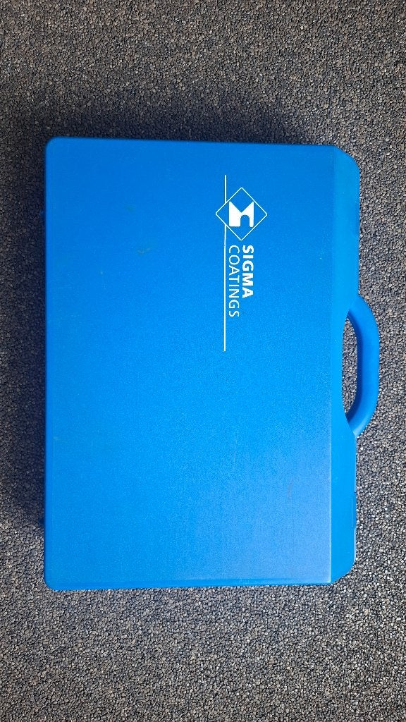 kleurenwaaier 8 delige koffer Sigma Coatings, Doe-het-zelf en Bouw, Verf, Beits en Lak, Ophalen of Verzenden, Zo goed als nieuw
