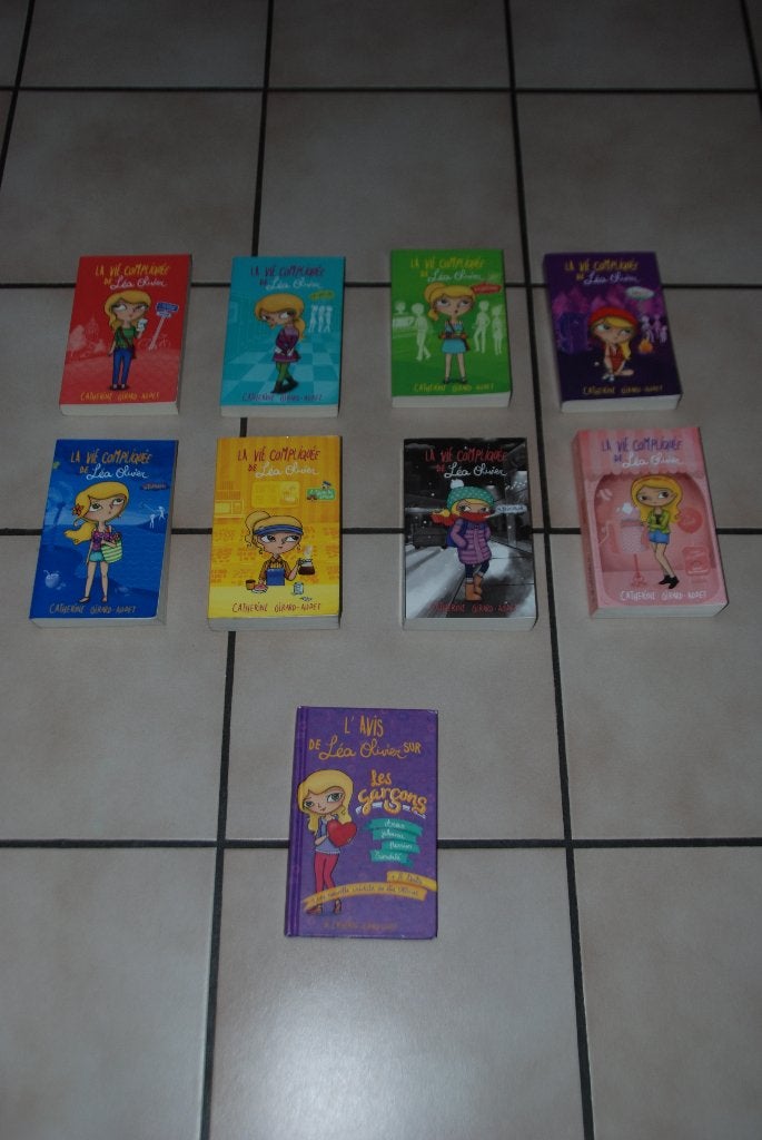 La Vie Compliquée de Léa Olivier 8 livres + Les garçons TBon, Enlèvement ou Envoi, Utilisé, Catherine girard-Audet, Fiction