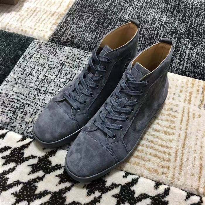 Christian Louboutin Suede High Top, Enlèvement ou Envoi, Baskets