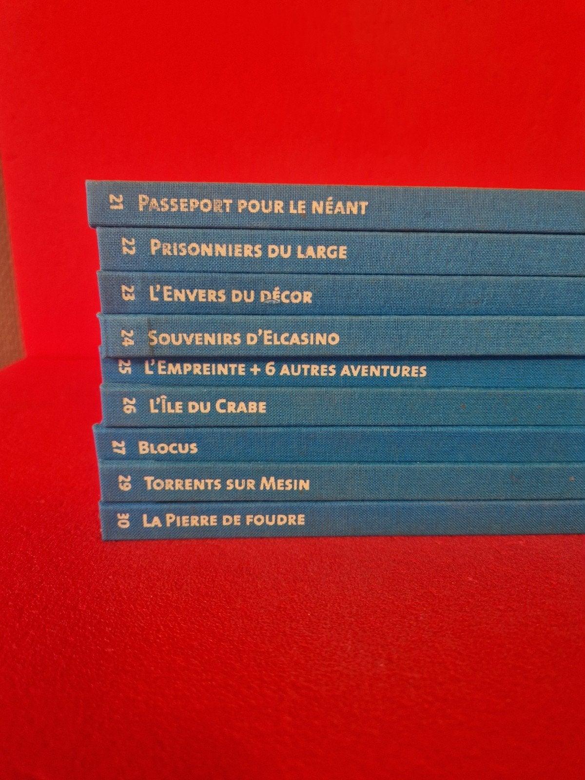 lot de 9 bd la collection la patrouille des castors 21 à 30, Livres, Enlèvement ou Envoi
