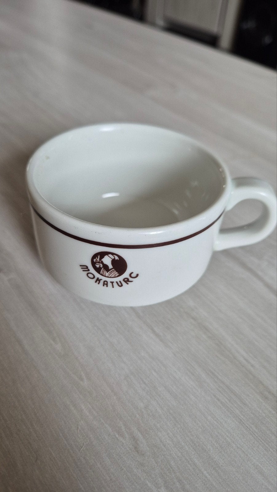 Mokaturc Royal Mosa Holland porseleinen vintage mok, Ophalen of Verzenden, Keramiek, Vintage