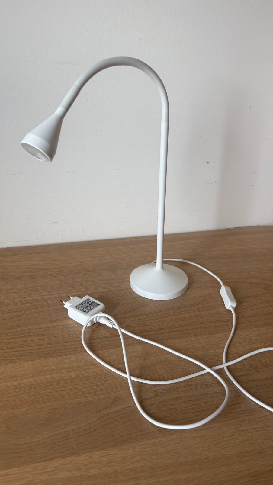 Lampe de bureau blanche, Enlèvement, Comme neuf