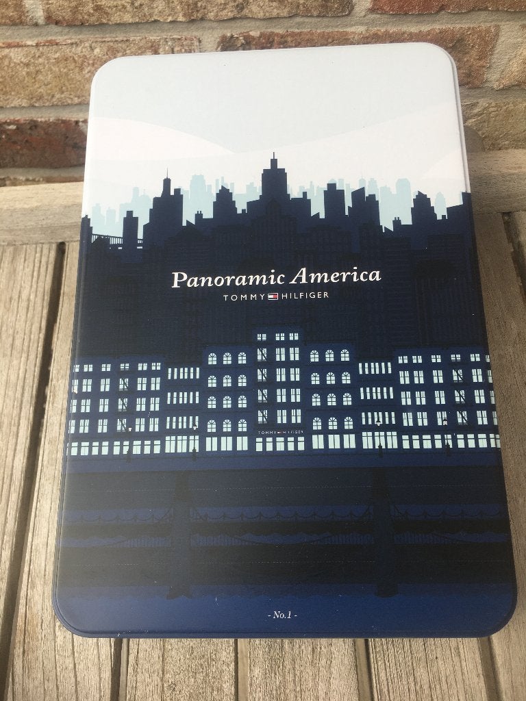 AMERIKA US : VERZAMELDOOS PANORAMA AMERIKA ZO GOED ALS NIEUW, Collections, Boîte en métal, Enlèvement ou Envoi, Comme neuf