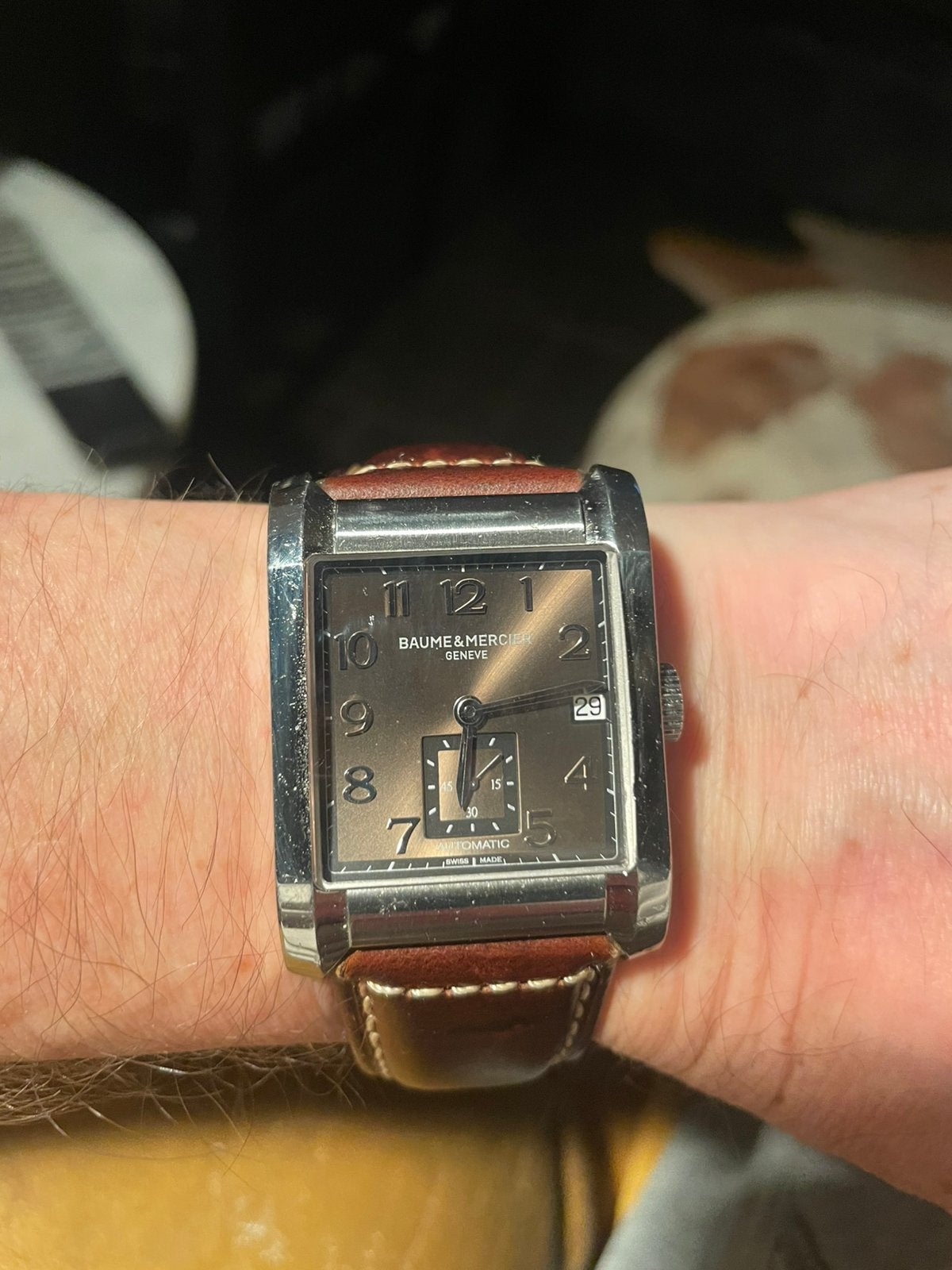 Baume Mercier, Enlèvement ou Envoi, Breitling