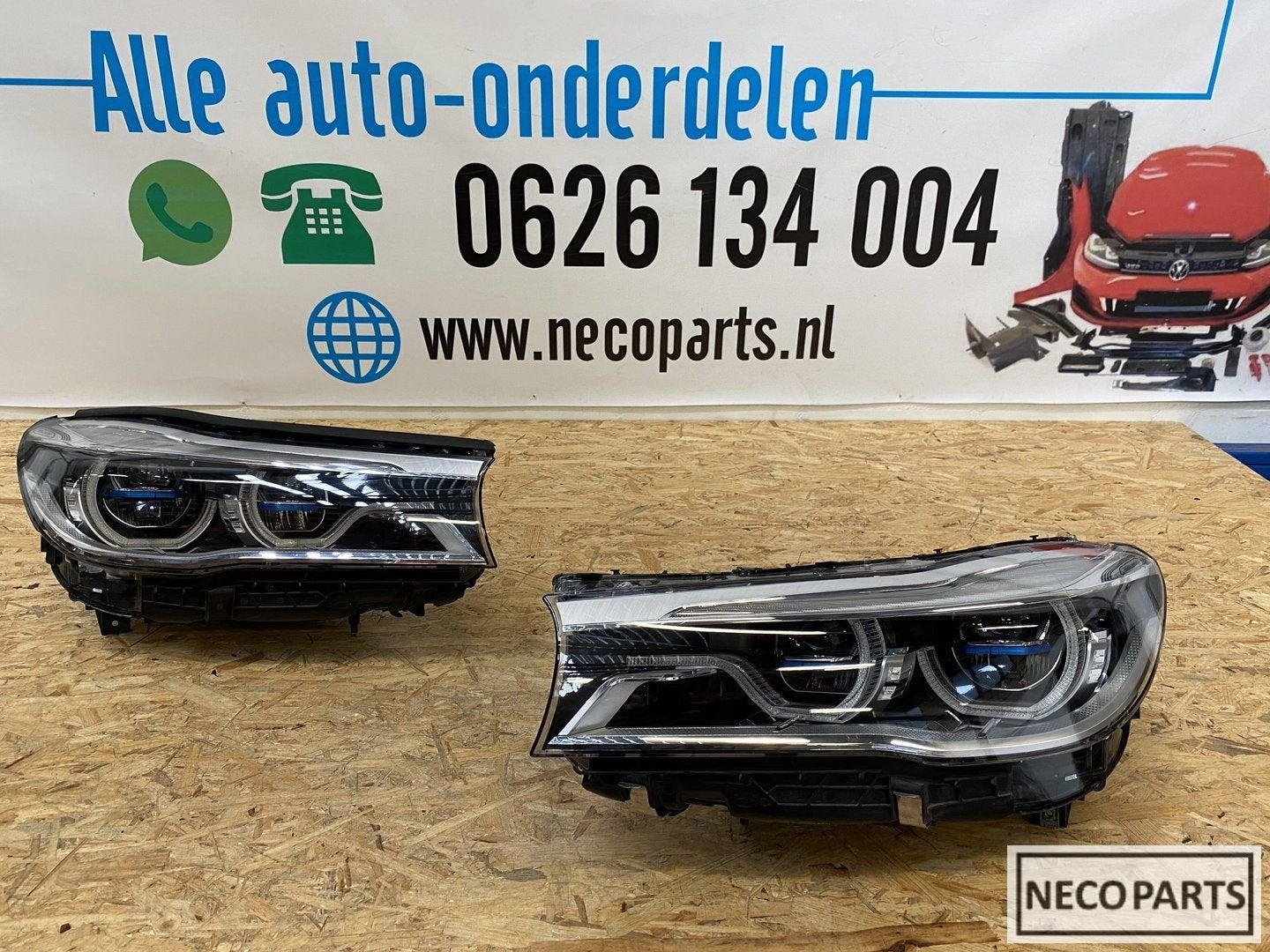BMW 7 SERIE G11 G12 LASER LED KOPLAMP KOPLAMPEN ORIGINEEL, Auto-onderdelen, Verlichting, BMW, Gebruikt, Ophalen of Verzenden