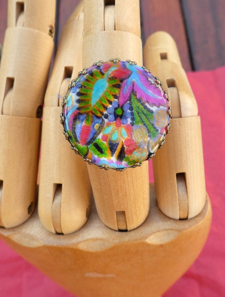 Jolie bague fantaisie neuve ajustable, Enlèvement ou Envoi, Neuf