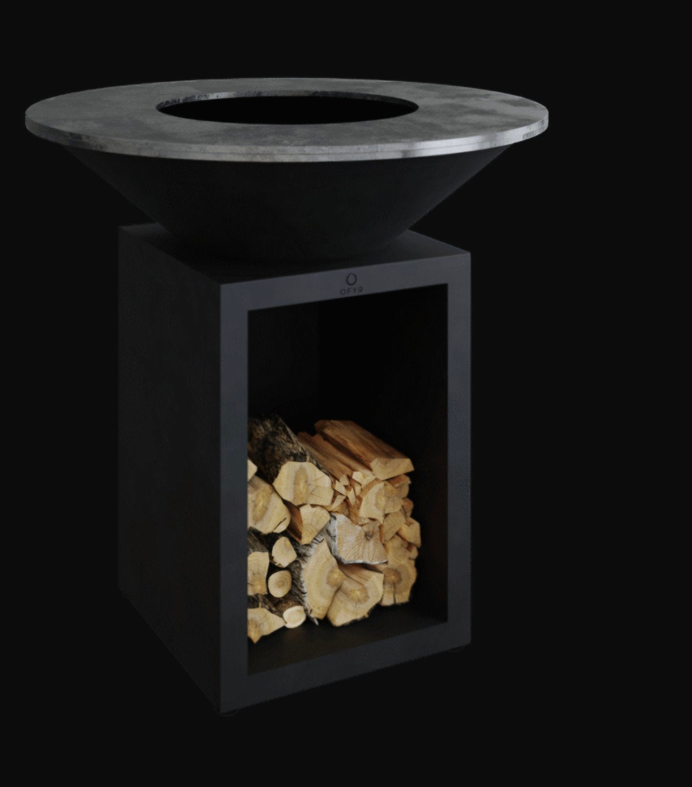 Ofyr 100 zwart met storage NIEUW, Tuin en Terras, Ophalen, Nieuw