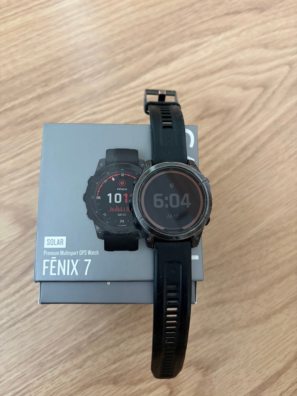 Garmin Fenix 7 Solar, Ophalen, Gebruikt