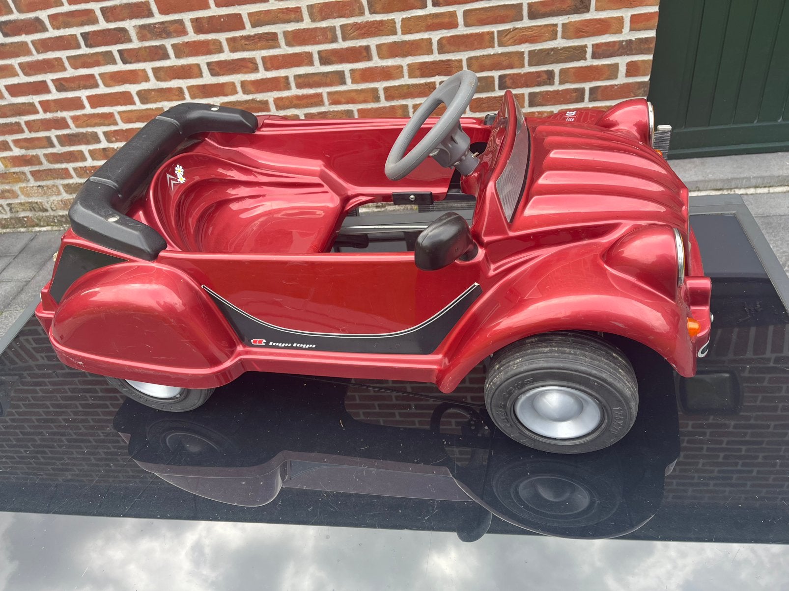 Voiture a pédales, Enlèvement, Utilisé