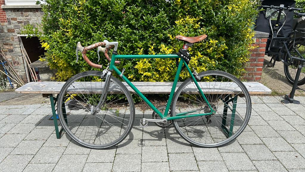 Vintage koersfiets, Enlèvement