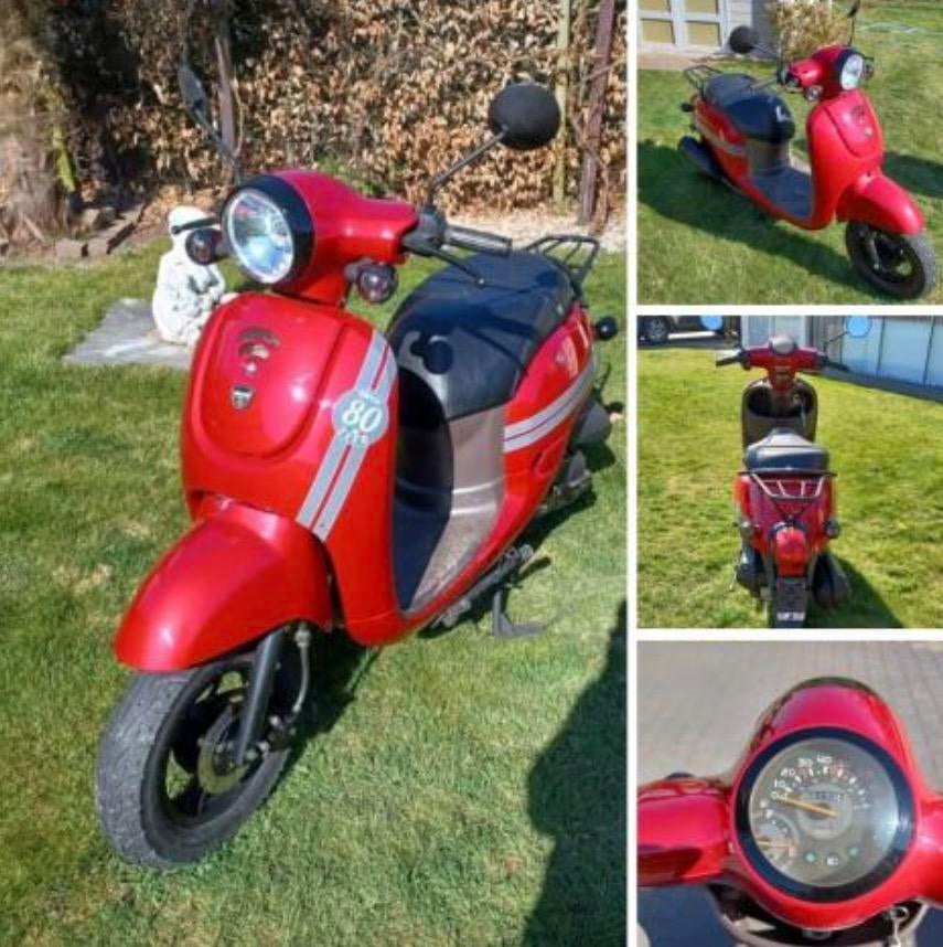 Neco tito 50cc b klasse.     3200 km!!, Ophalen, Benzine, 50 cc, Klasse B (45 km/u)